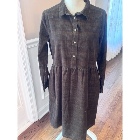 Poetry Dresses & Skirts - Poetry  Brown Womens corduroy Dress Size 10